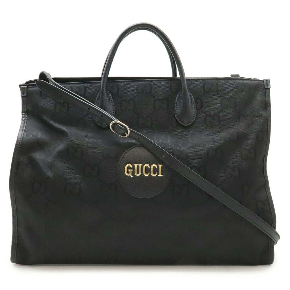 GUCCI Black Leather Shoulder Bag - Picture 2 of 10